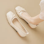 Damen Ballerinas mit elegantem Knoten-Design