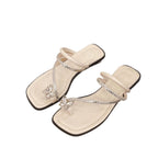 Damen Elegante Riemchen-Sandalen mit funkelndem Strass-Akzent R&B
