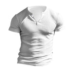 R&B | Einfarbig Lässig gestricktes T-Shirt