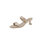 Damen elegante Plateau-Sandalen mit breiten Riemen und komfortablem Blockabsatz R&B