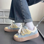 Damen Sportliche Sneaker mit hochwertigem Veloursleder