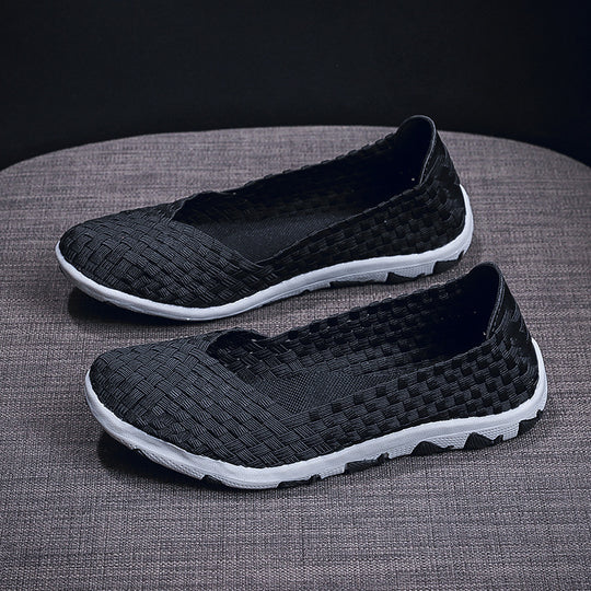 Damen bequeme und atmungsaktive Freizeitschuhe R&B