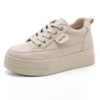 Damen Plateau-Sneaker mit atmungsaktiver Oberflächenstruktur und rutschfester Laufsohle R&B
