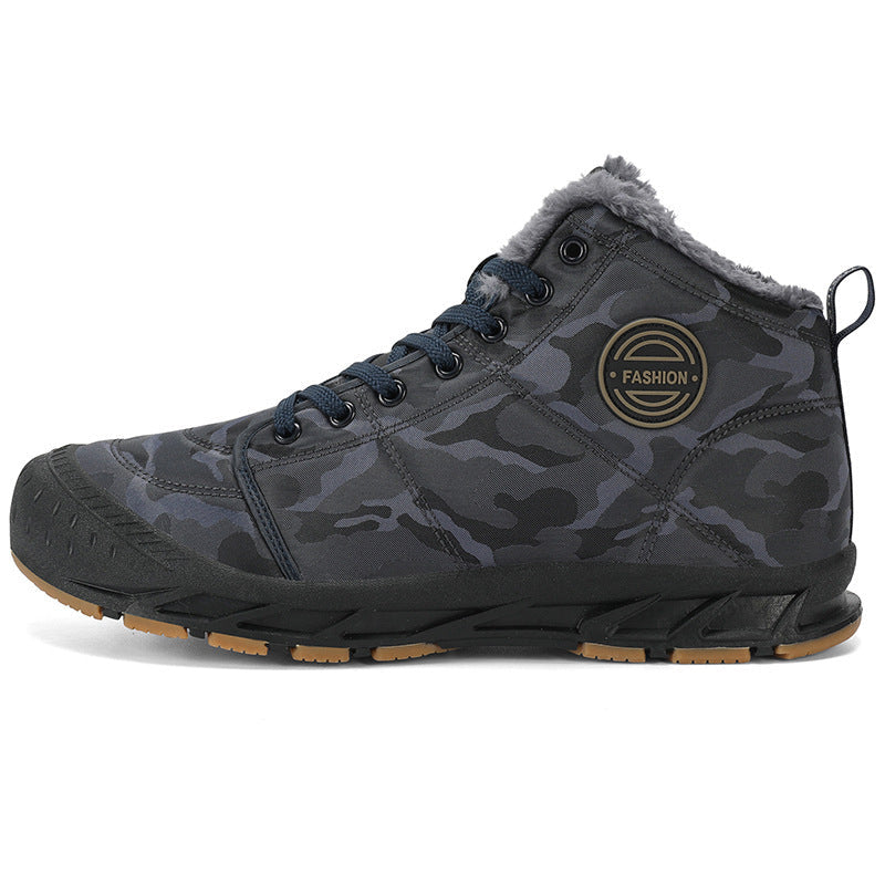 Damen Modische Winterstiefel mit warmem Innenfutter und rutschfester Sohle R&B
