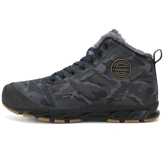 Damen Modische Winterstiefel mit warmem Innenfutter und rutschfester Sohle R&B