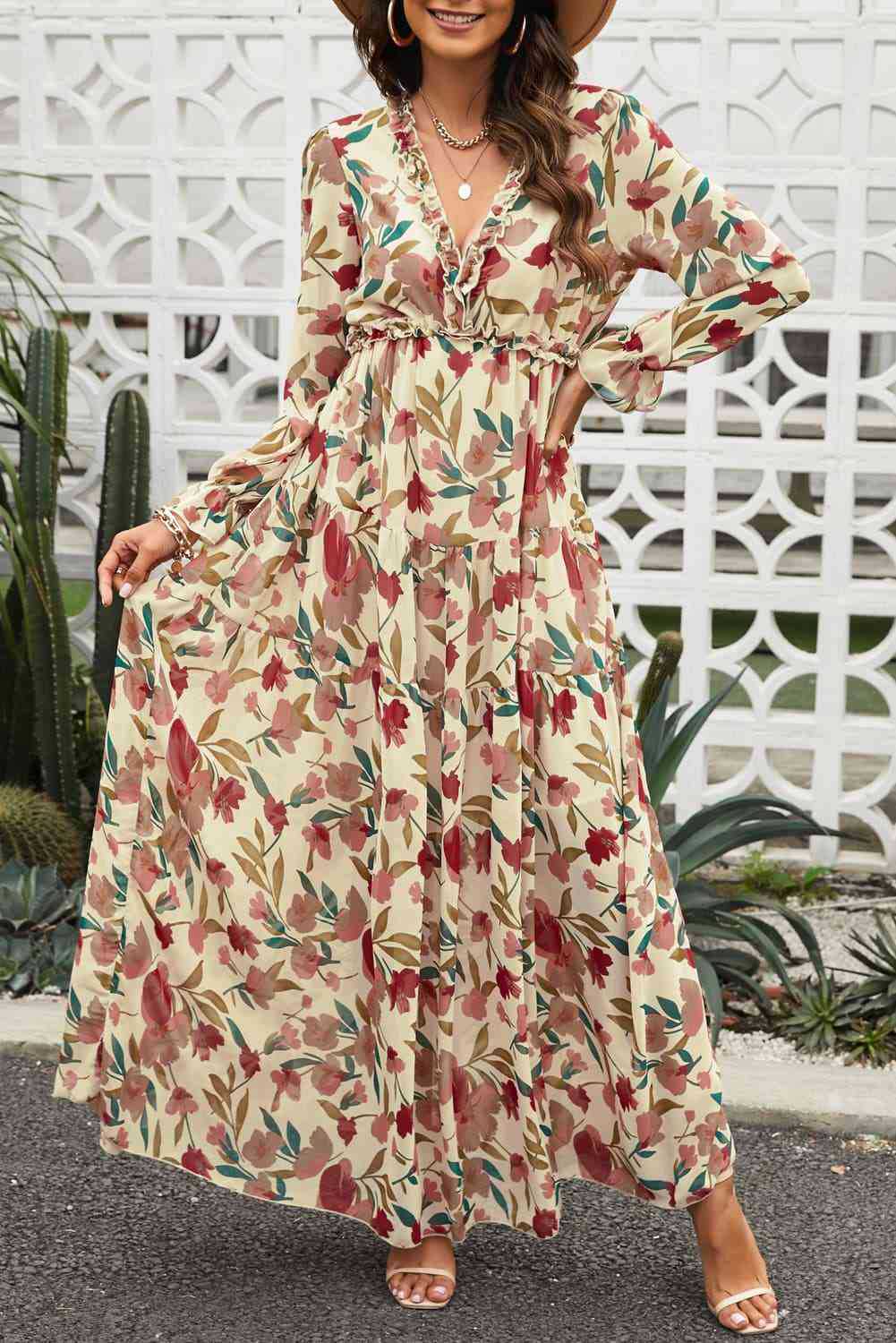 Damen Maxikleid R&B
