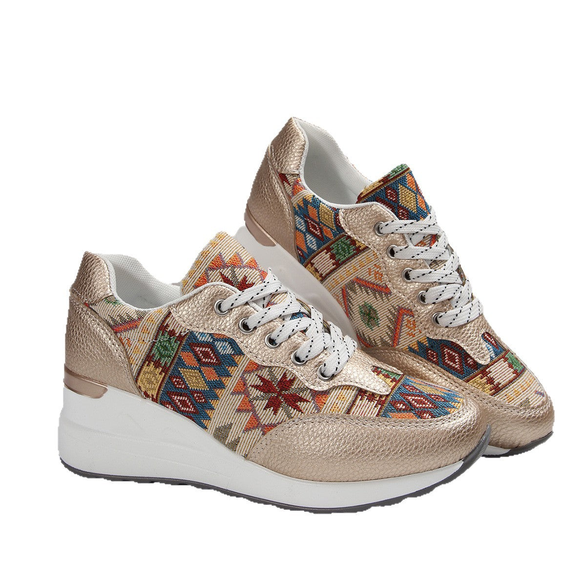 Damen Sportliche Sneakers mit kunstvoller Mustervariation und komfortabler Dämpfung R&B