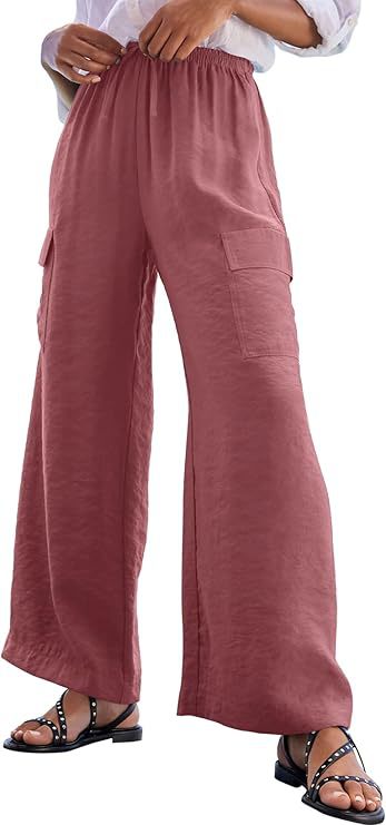 Damen Cargo-Hose aus leichtem Jersey R&B