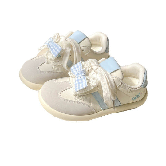 Damen Sneakers mit verspielten Schleifenakzenten und atmungsaktivem Obermaterial R&B