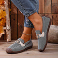 Damen Komfortable Freizeitschuhe mit dekorativen Schnallen R&B