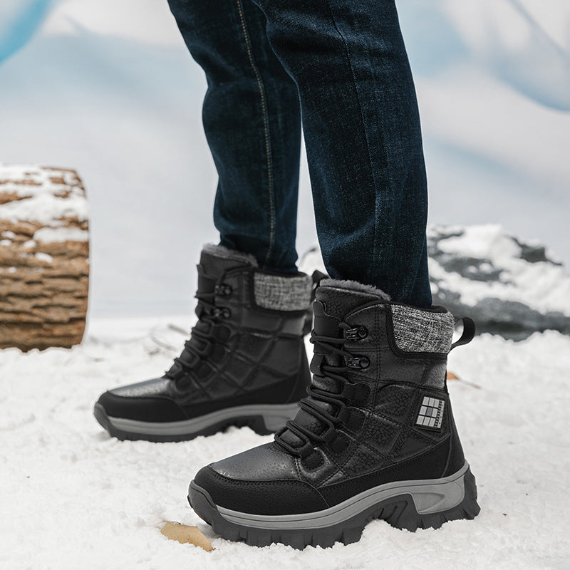 Damen Thermo-Winterstiefel mit isolierender Innensohle und rutschfester Sohle R&B