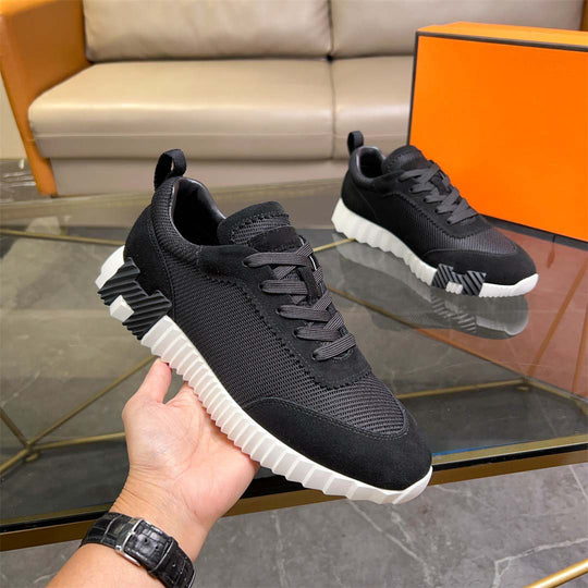 Damen Modische Sneakers mit atmungsaktiver Oberflächenstruktur und robustem Profil R&B
