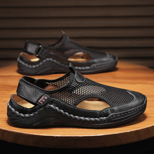 Damen Sportliche Outdoor-Sandalen mit rutschfester Sohle und atmungsaktivem Netz R&B