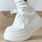Damen Plattform Sneakers mit bequemer gepolsterter Innensohle R&B