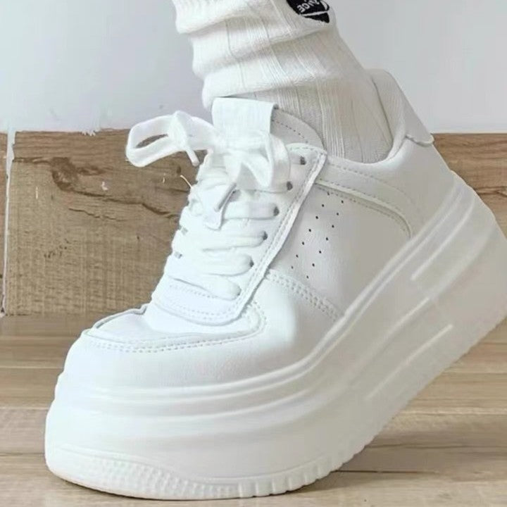 Damen Plattform Sneakers mit bequemer gepolsterter Innensohle R&B