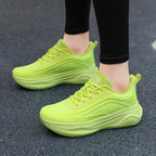 Damen Sportliche Lauf-Sneaker mit atmungsaktivem Obermaterial und stoßdämpfender Sohle