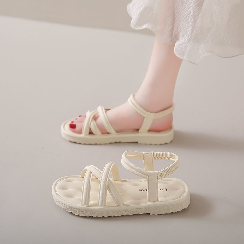 Damen bequeme Sandalen mit elastischem Riemensystem R&B