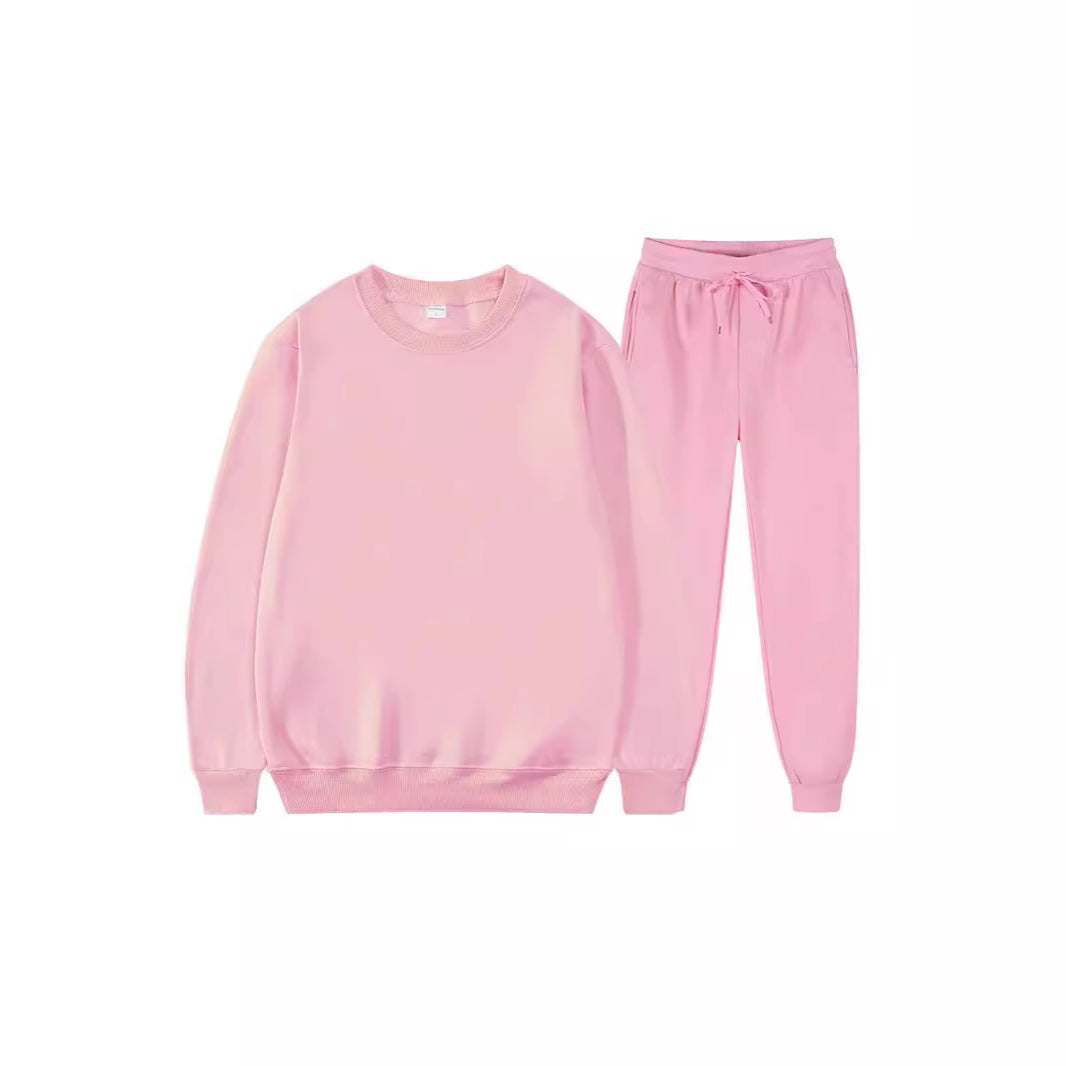 Damen Sportlicher Sweat-Anzug mit komfortablem Schnitt und elastischem Bund R&B
