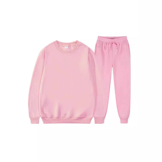 Damen Sportlicher Sweat-Anzug mit komfortablem Schnitt und elastischem Bund R&B