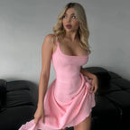 Damen Maxikleid mit elegantem Slitschnitt und figurbetontem Design R&B