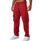 Herren Cargo-Jogginghose mit elastischem Bund und praktischen Seitentaschen R&B