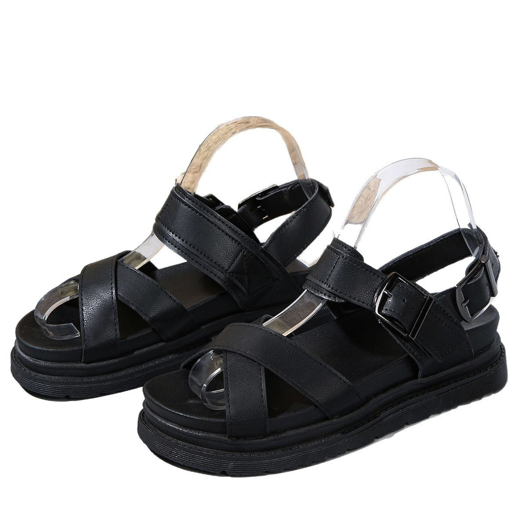 Damen Multicolor Sandalen mit verstellbarem Riemen und rutschfester Sohle R&B