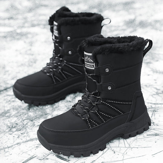 Damen Winterstiefel mit isolierender Fütterung und rutschfester Sohle R&B 1770350024