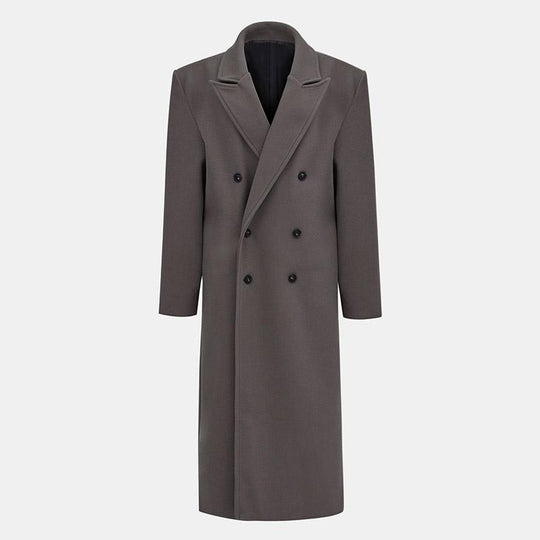 Herren Lange Elegante Doppelreiher R&B
