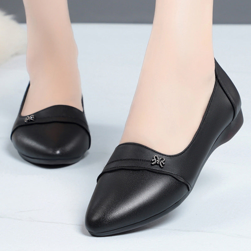 Damen Elegante Ballerinas mit modischem Schleifen-Detail und rutschfester Sohle R&B