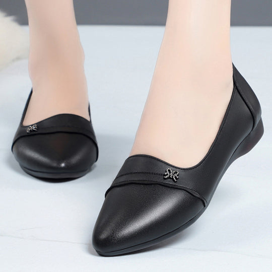 Damen Elegante Ballerinas mit modischem Schleifen-Detail und rutschfester Sohle R&B
