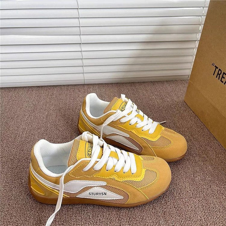 Damen Komfortable Sneaker mit atmungsaktiver Oberflächenstruktur und gepolsterter Innensohle R&B