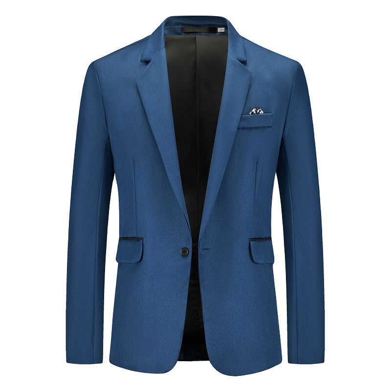 Herren Eleganter Anzugblazer mit feiner Struktur und modernem Schnitt R&B