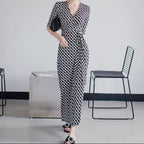 R&B | Maxikleid mit V-Ausschnitt