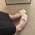 Damen Elegante Sling-Pumps mit feinem Schnallenverschluss R&B
