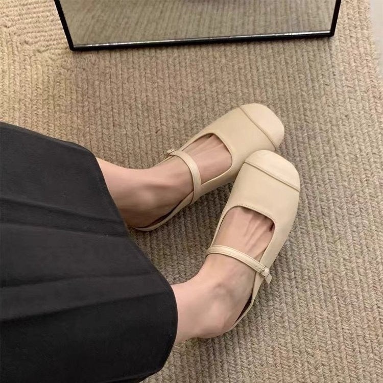 Damen Elegante Sling-Pumps mit feinem Schnallenverschluss R&B