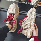 Damen Sportliche Chunky Sneaker mit atmungsaktivem Obermaterial und dämpfender Sohle R&B