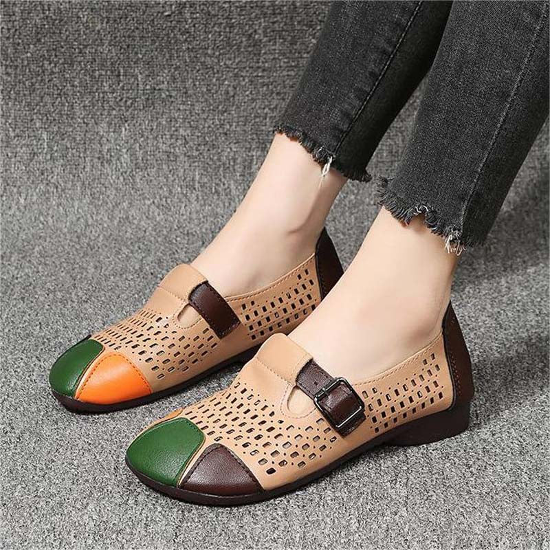 Luftige Damensandalen mit Schnalle – Zoë R&B