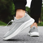 Damen Sportsneaker mit elastischem Mesh-Obermaterial und stoßdämpfender Sohle