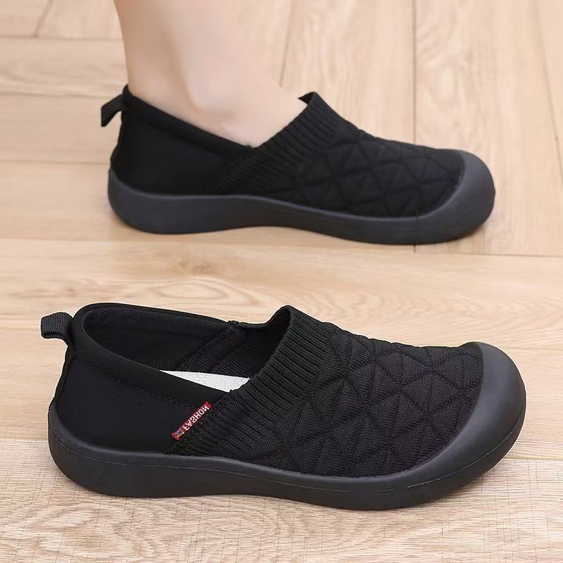 Damen Bequeme Slip-On Freizeitschuhe mit elastischem Bündchen R&B