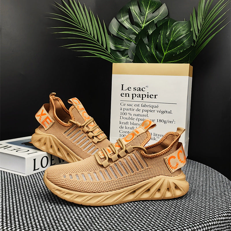 Damen Sportliche Strick-Sneakers mit Flexiblem Dämpfungssystem R&B