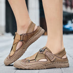Damen Outdoor-Sandalen mit anatomischer Fußbettung und verstellbarem Riemen R&B