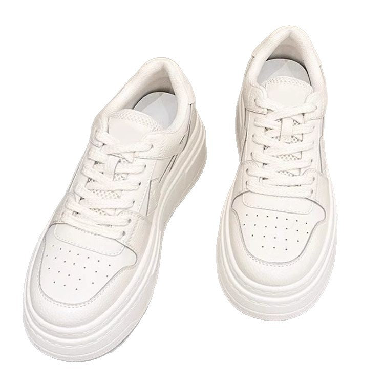 Damen Sneaker mit hohem Plateau und sportlichem Design