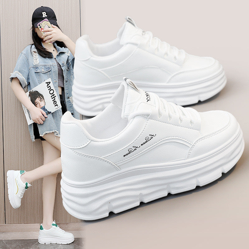 Damen Plattform Sneakers mit ergonomischer Dämpfung und modischem Design R&B