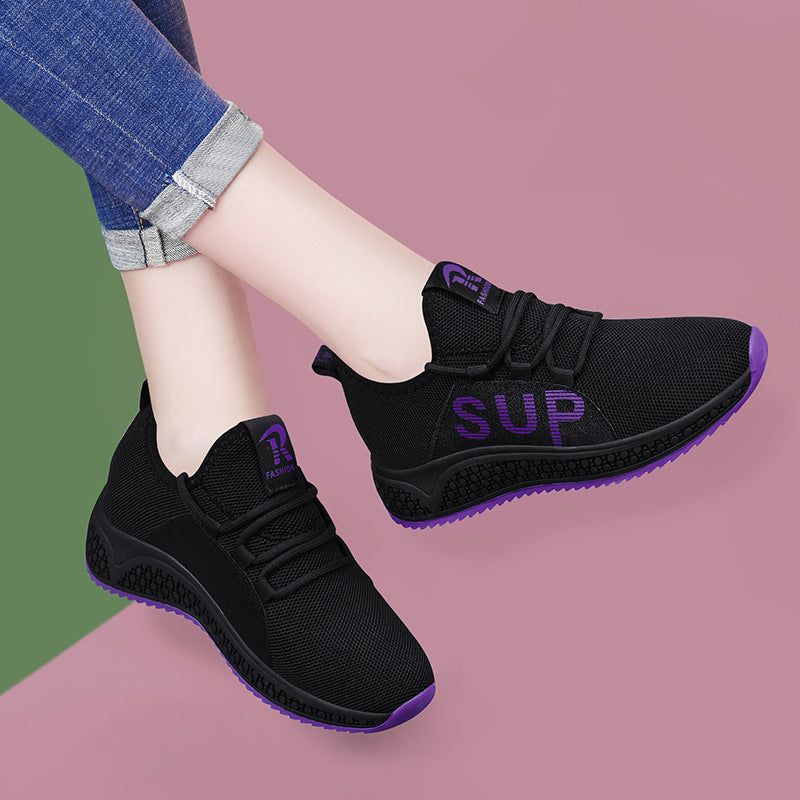 Damen Sportliche Sneakers mit atmungsaktiven Eigenschaften und rutschfester Sohle R&B