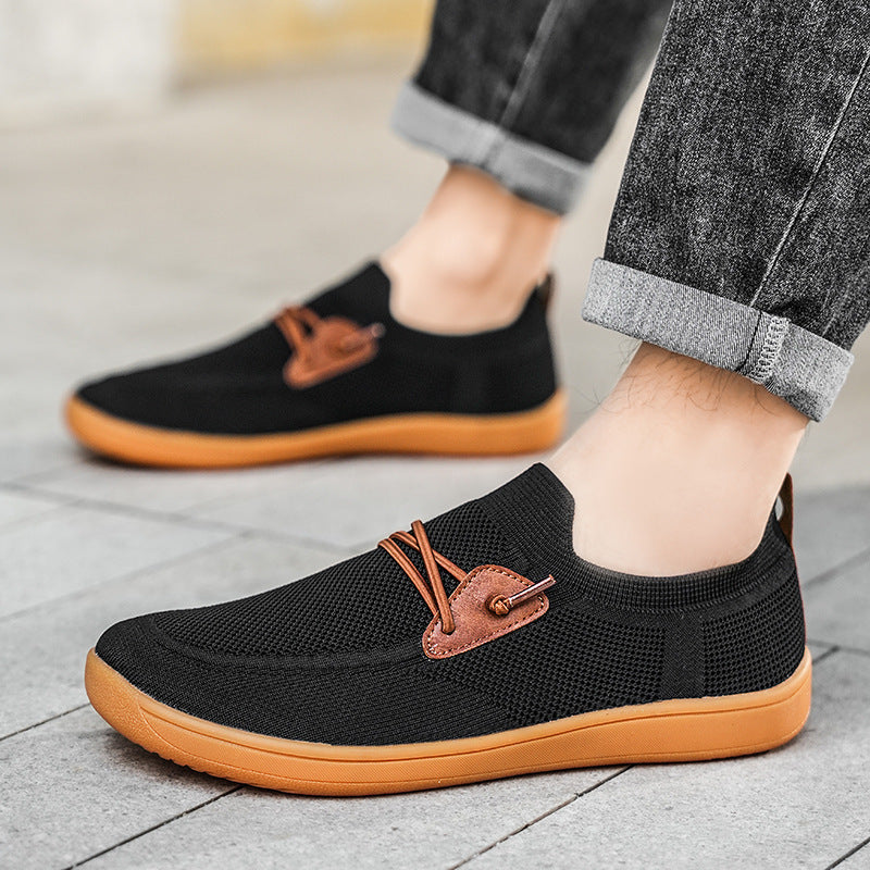 Damen Atmungsaktive Slip-On Freizeitschuhe mit flexibler Sohle R&B
