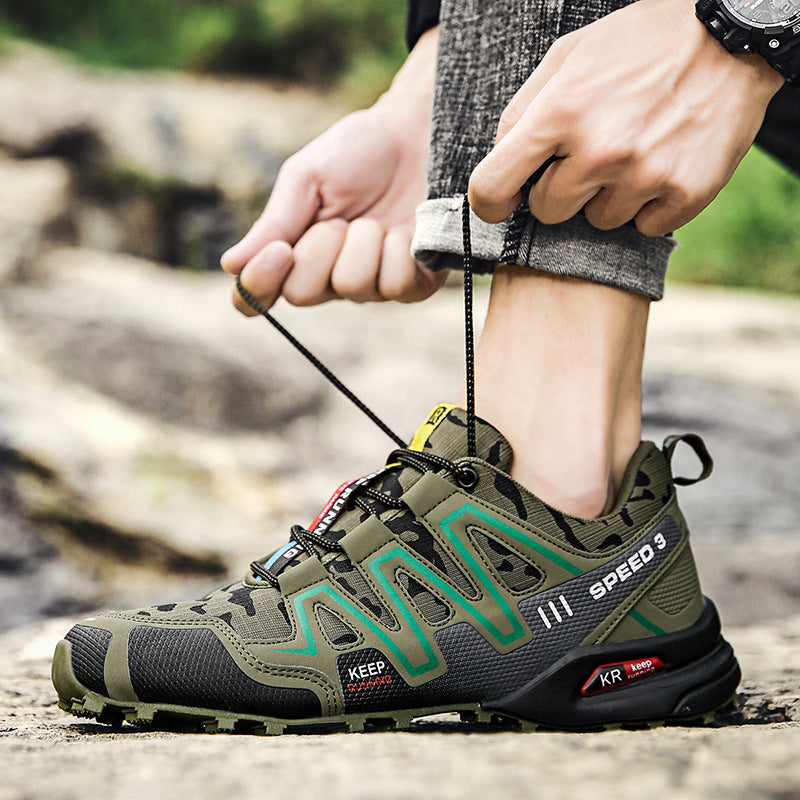 Herren Leichte Trail-Laufschuhe mit rutschfester Sohle und atmungsaktivem Obermaterial R&B