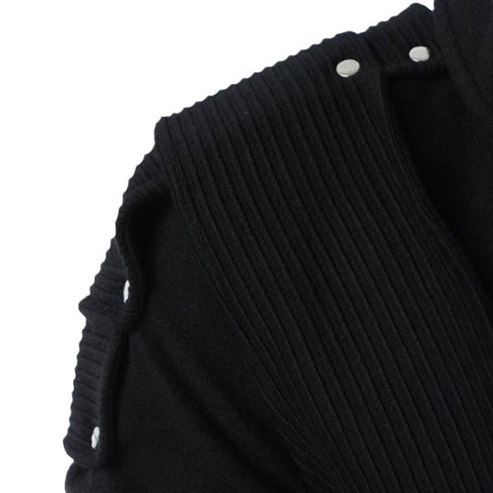 Herren stylischer Hoodie mit innovativem Kragen und praktischen Taschen R&B