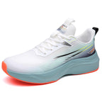 Damen Sportliche Lauf-Sneakers mit atmungsaktivem Mesh-Obermaterial und flexibler Dämpfung R&B