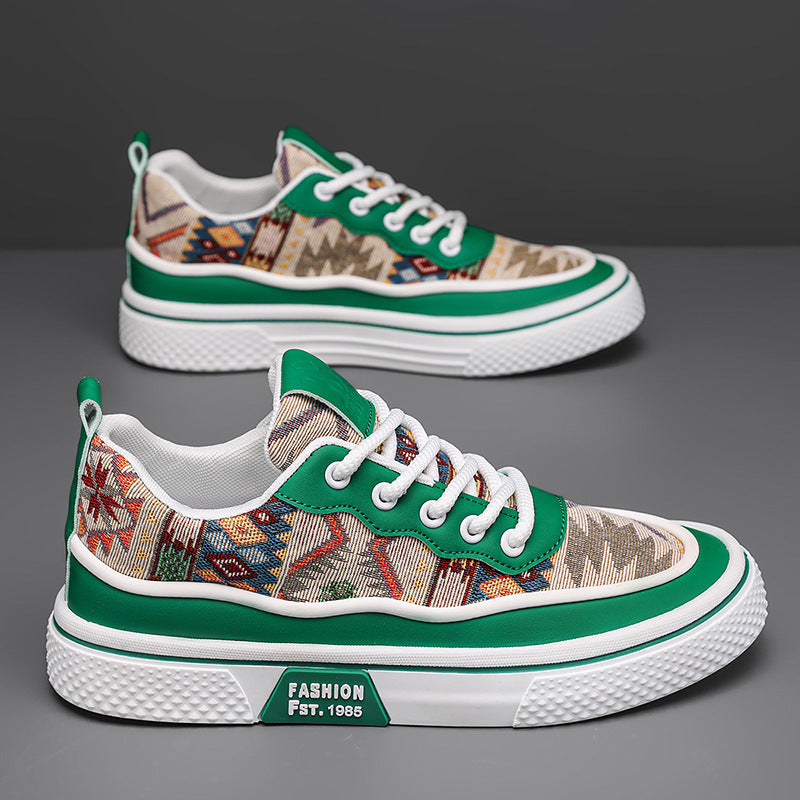 Damen Trendige Freizeitsneaker mit exklusivem Tribal-Design R&B