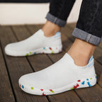 Damen Komfortable und luftdurchlässige Slip-On Sneakers